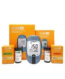 Home Blood Cholesterol Test Kit - Total Cholesterol & Triglycerides with CURO L5 Meter | 10 Test Strips Each | Easy & Accurate Results - Buy Online on GoSupps.com