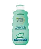 Garnier Ambre Solaire After Sun Lotion for Face & Body with Naturally Derived Aloe Vera Intensely Rehydrates Skin Instant Cooling Effect Approved by Cruelty Free International 400 ml Aloe Vera 400 ml (Pack of 1) - Buy Online on GoSupps.com