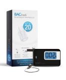 BACtrack Go Keychain Breathalyzer (Black) + 20 Mouthpieces Bundle - Buy Online on GoSupps.com
