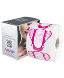 Self-Adhesive Butterfly Pink Modeling Template - 500 Pieces Roll for Artificial Fingernails | Extra Breadth & Donor Box - International Shipping Available - Buy Online on GoSupps.com