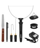 Electric Hot Wire Foam Cutter Kit 18W - Styrofoam Knife for Precision Foam Cutting - Includes Cleaning Pen - Ideal for DIY Projects - Buy Online on GoSupps.com
