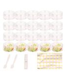 20x 10ml Transparent Jars with Lids | Empty Lip Balm & Cream Containers - Ideal for eCommerce Shipping Worldwide - Buy Online on GoSupps.com