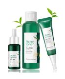 Acne Skincare Set Gifts for Teen Girls | Tea Tree Oil Control Kit - Toner Serum Gel | Travel-Friendly Facial Care - Buy Online on GoSupps.com