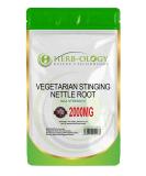 HB Stinging Nettle Root Capsules - 2000mg (10:1 Extract) | High Strength Nettle Root Supplement | Non-GMO, Gluten & Allergen Free | 120 Count | Made in the UK - Buy Online on GoSupps.com