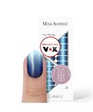 Miss Sophie Nail Film - Milky Way Blue - 24 Ultra-Thin Self-Adhesive Long-Lasting Nail Wraps - Buy Online on GoSupps.com