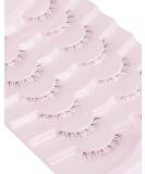 Eyelashes False Bottom Lashes Lower Lashes Strip Natural Under Lashes Fake Eyelashes Onlyall Bottom Eyelashes 7 Pairs R-2 R-2 Bottom Lashes - Buy Online on GoSupps.com