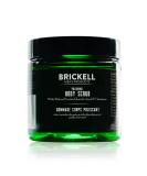 Brickell Men's Polishing Body Scrub - Natural Organic Exfoliator for Men - Prevent Blemishes, Brighten Skin - 8 oz - Buy Online on GoSupps.com