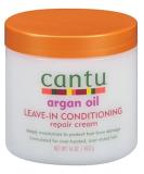 Cantu Argan Oil Leave-In Conditioning Repair Cream 16oz - Nourish & Repair | International Shipping Available - Buy Online on GoSupps.com