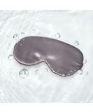 THXSILK Hyaluronic Acid Silk Sleep Mask - 100% Mulberry Silk HA Eye Mask in Grey - Buy Online on GoSupps.com