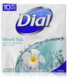 Dial Gentle Cleansing Glycerin Soap Bars - White Tea 10 Pack | Soft Hydrating Skin Care - Buy Online on GoSupps.com
