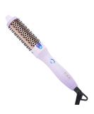 K&K 1.25 Inch Curling Iron Brush - Ceramic Tourmaline Ionic Hot Brush for Loose Curls & Volume Dual Voltage Travel Ready 350°F Heater Purple - Buy Online on GoSupps.com