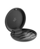 BICASUU (2 Pack) Retainer Case Solid Orthodontic Retainer Case (Black) - Buy Online on GoSupps.com