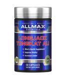 ALLMAX Essentials LongJack Tongkat Ali - Men's Health Supplement - 60 Capsules for Improved Vitality & Performance - International Shipping Available - Buy Online on GoSupps.com
