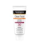 Neutrogena Clear Face Liquid Sunscreen SPF 30 for Acne-Prone Skin - 3 fl. oz - Buy Online on GoSupps.com