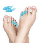 Decproch Toe Separator Silicone - 10 Pieces for Overlapping Toes Correct Toes & Comfort - Clear Blue | Ladies & Gentlemen - Buy Online on GoSupps.com