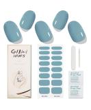 JMEOWIO Blue Nail Foil - Self-Adhesive UV Curing Nail Stickers | Aqua Green Nail Design Accessories - Buy Online on GoSupps.com