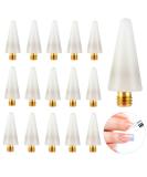 Lusofie 16Pcs Wax Replacement Tips for Nail Rhinestones Picker Tool - White - Buy Online on GoSupps.com
