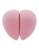 BEAKEY 2 Pcs Makeup Sponge Set - Vertical Cut Beauty Sponges for Flawless Liquid, Cream, & Powder Foundation Blending - A-Pink - Buy Online on GoSupps.com