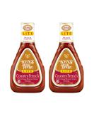 Ken's Steak House Lite Country French with Orange Blossom Honey Dressing - 16 Fl Oz, Pack of 2 - Buy Online on GoSupps.com