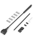 Handheld Fish Tank Scraper Cleaner for Glass Aquariums - 21 with 5 Stainless Steel Blades - Ideal for Fish, Reef, and Plant Maintenance - Buy Online on GoSupps.com