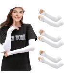 Emageren UV Arm Sleeves for Men & Women - Sun Protection Cooler Coverage for Golfing & Cycling | 3 Pairs Summer Sports Armstulps - Buy Online on GoSupps.com