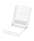 Travel Storage Case for Waterpik Replacement Tips | Transparent Travel Case for Water Flosser Parts | International Shipping Available - Buy Online on GoSupps.com
