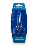 Mehaz Nickel Ear & Nose Hair Scissors - Precision Grooming Tools for Men & Women | International Shipping Available - Buy Online on GoSupps.com