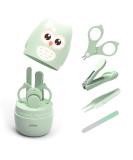 YIVEKO Baby Nail Kit 4-in-1 Baby Nail Care Set with Cute Case Baby Nail Clippers Scissors Nail File  Tweezers Baby Manicure Kit and Pedicure kit for Newborn Infant Toddler Kids-Owl Green - Buy Online on GoSupps.com
