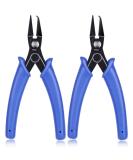 Evatage Split Ring Pliers Set - 2Pc Jewelry Making Tool for Opening Split Rings & Key Chains - Ideal for Beading & Jewelry Repair - Buy Online on GoSupps.com