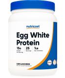 Nutricost Egg White Protein Powder 1lb - Non-GMO Gluten Free Unflavored 100% Pure Protein for Optimal Nutrition - Buy Online on GoSupps.com