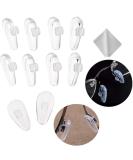 Push-in Eyeglass Nose Pads,BEHLINE Soft Silicone Air Cushion Glasses Replacement Nosepad,14mm Air Chamber/Air Bag/Nose Piece,Anti-Slip Nose Bridge Pads for Eye Glasses Sunglasses(Clear,5 Pairs) - Buy Online on GoSupps.com