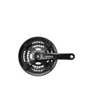 SHIMANO Tourney 170 28/38/48 FC TY501 Crankset with Chain Guard - 6/7/8 Speed Compatible - Buy Online on GoSupps.com