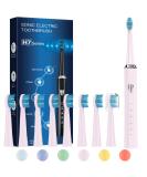 Kids Rechargeable Electric Toothbrush with 120 Days of Use | 3-Hour Fast Charge | Smart Timer & 8 Brush Heads | 5 Modes | Deep Cleaning | Ages 8-12 - Buy Online on GoSupps.com
