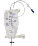 Easy-Tap Leg Bag Urinary Drainage Bag  750ml  30 Inch PVC Extension Tubing  Anti-Reflux Valve  Cloth Straps  Easy Flip Drain (Pack of 3) - Buy Online on GoSupps.com