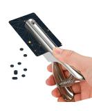 Single Hole Punch 2 Inch Reach Deep Throat Heavy Duty Hole Punch Tab Zinc Alloy Silver Long Hole Punch 1/4 Inch Hole Hand Held Leather Hole Punch for Scrapbook Tab Paper ID Card PVC Card Badge Photos 1/4- 6mm Hole - Buy Online on GoSupps.com