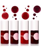LemonSac 4 Colors Lip Tint Stain Set - Long-lasting Moisturizing Korean Matte Lip Tint - Waterproof Mini Liquid Lipstick Plump Gloss - Non-Sticky Tinta De Labios (4PCS) - Buy Online on GoSupps.com