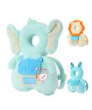Head Safety Protector Pad for Baby Toddler Walker Infant Talking Head Protection Backpack Cushion (Light Blue Elephant) - Buy Online on GoSupps.com