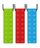 Panny & Mody Sensory Necklace Silicone Pendant Jewelry Set (3 Pack) - Green, Red, Blue for Boys and Girls - Buy Online on GoSupps.com