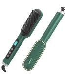 VKK Upgraded Ionic Hair Straightener Brush - Fast Ceramic PTC Heating - 5 Levels Adjustable - Green - Buy Online on GoSupps.com