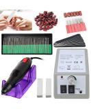 Buy Swanew Electric Nail Miller Set - Low Noise & Vibration 20 000 RPM Manicure Tool for Perfect Nails - International Shipping Available - Buy Online on GoSupps.com