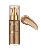 Liquid Illuminator, Firstfly Body Highlighter Makeup Smooth Shimmer Glow Liquid Foundation for Face & Body(#03 Glistening Bronze) - Buy Online on GoSupps.com