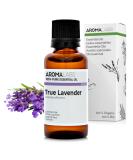 Organic True Lavender Essential Oil 30ml - 100% Pure & Ecocert Certified - Best Therapeutic Grade | AROMA LABS - Buy Online on GoSupps.com