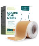Silicone Scar Sheets(1.8 x 157 Inch- 4M) Scar Away Scar Tape Scar Strips Medical Grade Reusable Professional Scar Remover for C-Section Surgery Burn Keloid Acne Tummy Tuck Scar Patch. - Buy Online on GoSupps.com