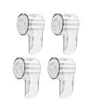 iO Toothbrush Head Covers for Oral B Electric Toothbrush - 4pcs Transparent Protection Covers for Travel & Home - Buy Online on GoSupps.com