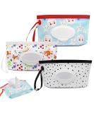 Reusable Wet Cloth Bags for Babies - 3 Pack | Ideal for On-the-Go Hygiene | Practical Baby Wipe Solution - Buy Online on GoSupps.com