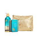 MAKARI Blue Crystal Gift Set - Brightening Bar Soap & Body Lotion with Glutathione | Free Makeup Bag | All Skin Types Self Care for Women - Buy Online on GoSupps.com