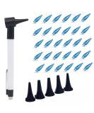 BOCOOLIFE Electric Ear Irrigation Kit with 30 Soft Replacement Tips and Otoscopic Set - 5 Sized Speculas for Earwax Removal System - Buy Online on GoSupps.com
