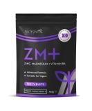 ZMA High Strength - Zinc Magnesium + Vitamin B6-180 Vegan Zinc and Magnesium Tablets - ZMA Supplements for Men & Women - Supports Testosterone Levels Normal Muscle Function and Energy - Nutravita - Buy Online on GoSupps.com
