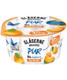 Buy GM PUR Organic Apricot Yoghurt (6 x 150g) - Premium Glass Dairy International Shipping Available - Buy Online on GoSupps.com