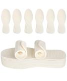 Barefoot Shoe Insoles - Breathable Latex Foam Inserts for Men 4-10 Women 5-11 (6 Pairs White) - Washable & Cuttable Replacement Insoles - Buy Online on GoSupps.com
